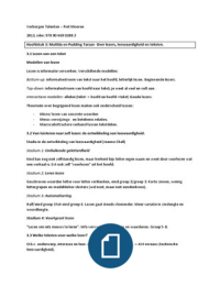 Samenvatting Verborgen Talenten Hoofdst 3&comma;6&comma;8&comma;10&comma;12&comma; 16&comma;17&comma;19&comma;20
