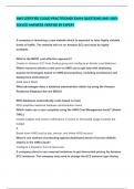BUNDLED AWS CERTIFIED CLOUD PRACTITIONER EXAM QUESTIONS WITH COMPLETE VERIFIED SOLUTIONS