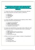 HESI RN CRITICAL CARE EXAM LATEST 2023&sol;2024 CRITICAL CARE HESI RN EXIT EXAM ALL 200&plus; QUESTIONS AND CORRECT DETAILED ANSWERS&vert;ALREADY GRADED A&plus;
