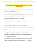 Introduction to Ammunition Exam with 100&percnt; Correct Answers 2024