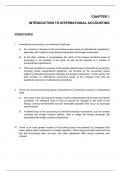 Official&copy; Solutions Manual to Accompany International Accounting&comma;Doupnik&comma;5e