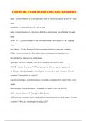 CSS&sol;HTML EXAM QUESTIONS AND ANSWERS