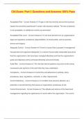 CIA Exam Bundle with 100&percnt; Correct Answers 