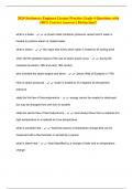 2024 Stationary Engineer License Practice Grade 4 Questions with 100&percnt; Correct Answers &vert; Distinction&excl;&excl;
