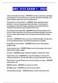AEC 3133 EXAM 1 - 2024