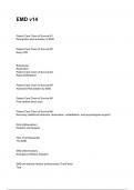 EMD v14 NEWEST 2026&sol;2027 ACTUAL EXAM COMPLETE QUESTIONS AND CORRECT DETAILED ANSWERS &lpar;VERIFIED ANSWERS&rpar; &vert;ALREADY GRADED A&plus;&vert;&vert;BRAND NEW&excl;&excl;