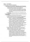 US politics &lpar;paper 3&rpar; examples
