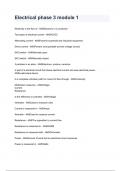 Electrical phase 3 module 1 NEWEST 2026&sol;2027 ACTUAL EXAM COMPLETE QUESTIONS AND CORRECT DETAILED ANSWERS &lpar;VERIFIED ANSWERS&rpar; &vert;ALREADY GRADED A&plus;&vert;&vert;BRAND NEW&excl;&excl;