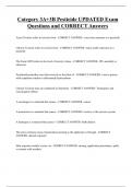 Category 3A&plus;3B Pesticide UPDATED Exam  Questions and CORRECT Answers