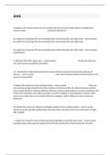 aaa Study Guide With Accurate Answers 100&percnt; Verified&period;