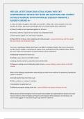 HESI 101 LATEST EXAM 2024 ACTUAL EXAM &sol; HESI EXIT  COMPREHENSIVE REVIEW TEST BANK 400 QUESTIONS AND CORRECT  DETAILED ANSWERS WITH RATIONALES &lpar;VERIFIED ANSWERS&rpar; &vert;  ALREADY GRADED A&plus; 