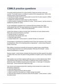Microbiology CSMLS Exam Bundle