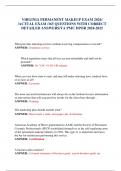 VIRGINIA PERMANENT MAKEUP EXAM 2024&sol; &sol;ACTUAL EXAM &sol;165 QUESTIONS WITH CORRECT DETAILED ANSWERS&sol;VA PMU DPOR 2024-2025