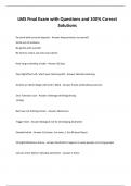 LMS Final Exam with Questions and 100&percnt; Correct Solutions