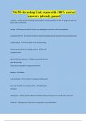 NGPF-Investing Unit exam with 100&percnt; correct answers &vert;already passed