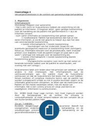 Hoorcollege 5 Vervangend beslissen 