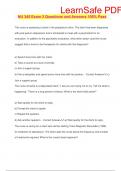 NU 345 Exam 2 Questions and Answers 100&percnt; Pass