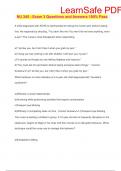 NU 345 - Exam 3 Questions and Answers 100&percnt; Pass