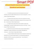 Life&comma; accident&comma; and Health Exams Bundle &vert; All Correct