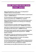 EDRD MIDTERM REVIEW EXAM LATEST UPDATE