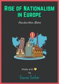 Class 10 History notes