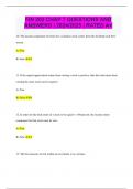FIN 202 CHAP 7 QUESTIONS AND ANSWERS &vert; 2024&sol;2025 &vert; RATED A&plus;