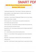 NSG 351 Exam 2 Study Guide Questions and Answers 100&percnt; Correct