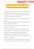 CompTIA Project&plus; &lpar;PKO-005&rpar; Exam Practice Questions and Answers