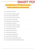 CompTIA Project&plus; PK0-004 Acronyms Practice Questions and Answers
