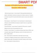 Pentest&plus; &lpar;PT0-002&rpar; Practice Questions and Answers 100&percnt; Verified