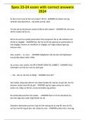 Spex 23-24 exam with correct answers 2024&period;