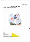 Adviesrapport leefstijl&comma; voorlichting en preventie 