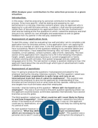 Unit 13 - Recruitment and Selection in Business