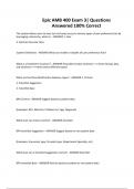 BUNDLE OF AMB 400 Exams &vert; Questions with 100&percnt; Solutions&sol;Verified Answers
