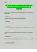 NRF RETAIL INDUSTRY FUNDAMENTALS EXAM STUDY MATERIALS QUESTION AND ANSWERS &lpar;VERIFIED ANSWERS&rpar;
