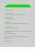 MARYVILLE PHARM NURS 615 2024 EXAM 1 EXAM STUDY MATERIALS QUESTION AND ANSWERS &lpar;VERIFIED ANSWERS&rpar;