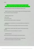 MARYVILLE NURS 615 PHARM EXAM 2 EXAM STUDY MATERIALS QUESTION AND ANSWERS &lpar;VERIFIED ANSWERS&rpar;
