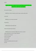 GNUR 238 FINAL EXAM STUDY MATERIALS QUESTION AND ANSWERS &lpar;VERIFIED ANSWERS&rpar;