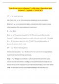 State Farm Auto Adjuster Certification &vert; Questions and Answers &vert; Graded A &vert; 2024&sol;2025