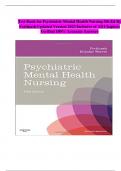 ANCC PMHNP PSYCH-MENTAL HEALTH NP EXAM LATEST 2022-2024 &lpar;TEST 1 &comma;2&comma;& 3 &rpar; QS & ANS PLUS RATIONALE &lpar;TEST 1-3 LATEST VERSIONS 100 QS AND ANS EACH&rpar; &vert; NEW VERSION ALREADY GRADED