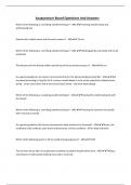 Acupuncture Board Questions And Answers