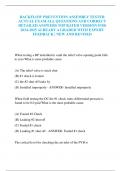 BACKFLOW PREVENTION ASSEMBLY TESTER ACTUAL EXAM ALL QUESTIONS AND CORRECT DETAILED ANSWERS TOP RATED VERSION FOR 2024-2025 ALREADY A GRADED WITH EXPERT FEEDBACK &vert; NEW AND REVISED
