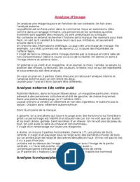 Méthodologie analyse d'image - Français com' L2 LEA S1