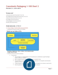Casustoets Pedagoog 1-100 Deel 2