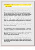 TKAM EXAM REVIEW QUESTIONS AND ANSWERS&comma; GRADED  A&plus;&sol; VERIFIED&period;&lbrack;LATEST EXAM UPDATES&rsqb;