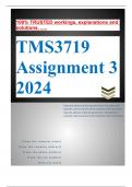 Exam &lpar;elaborations&rpar; TMS3719 Assignment 3 &lpar;COMPLETE ANSWERS&rpar; 2024 &bull;&Tab;Course &bull;&Tab;Teaching Additional Language in FET &lpar;TMS3719&rpar; &bull;&Tab;Institution &bull;&Tab;University Of South Africa &lpar;Unisa&rpar; &bull;&Tab;Book &bull;&Tab;Teaching English as a Second Language TMS3719 Assignment 3 &lpar;COMPLETE ANSW