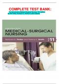 COMPLETE TEST BANK&colon; For Introductory Medical-Surgical Nursing 11th Edition By RN Timby&comma; Barbara K&period; &lpar;Author&rpar; Latest Update&period;