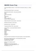 NBHWC Practice Test Questions