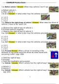 USAFE Drivers License Practice Test Questions and Complete Solutions Bundle Compilation Graded A&plus;&plus;