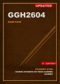GGH2604 Updated Exam Pack &lpar;2025&rpar;